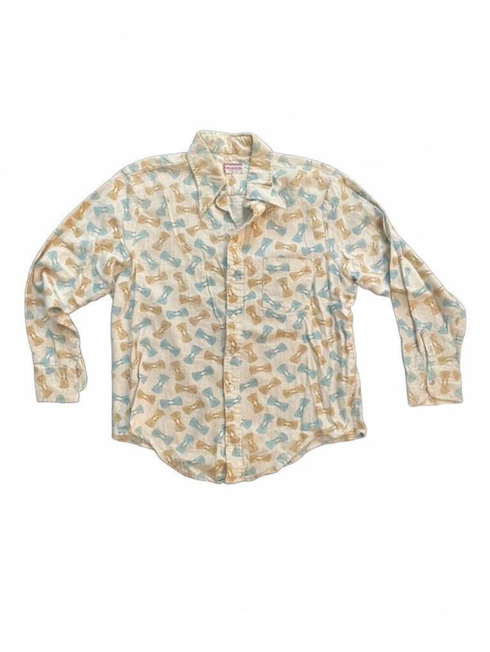 Vintage McGregor USA Abstract Print Button Up Shirt XL
